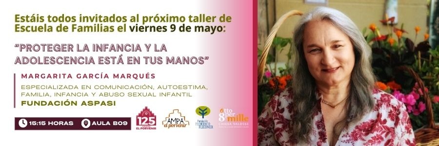 Escuela de Familias celebra junto con la colaboración de la AMPA El Porvenir el próximo Taller de Escuela de Familias